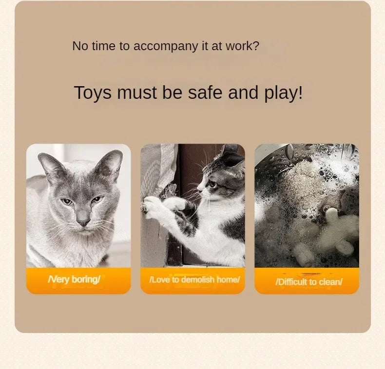 Interactive Self-Moving Cat Ball Toy
